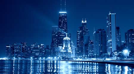 Chicago Buildings to Light Up to Support Essential Workers