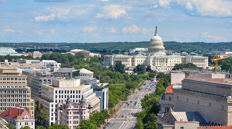 city of Washington DC